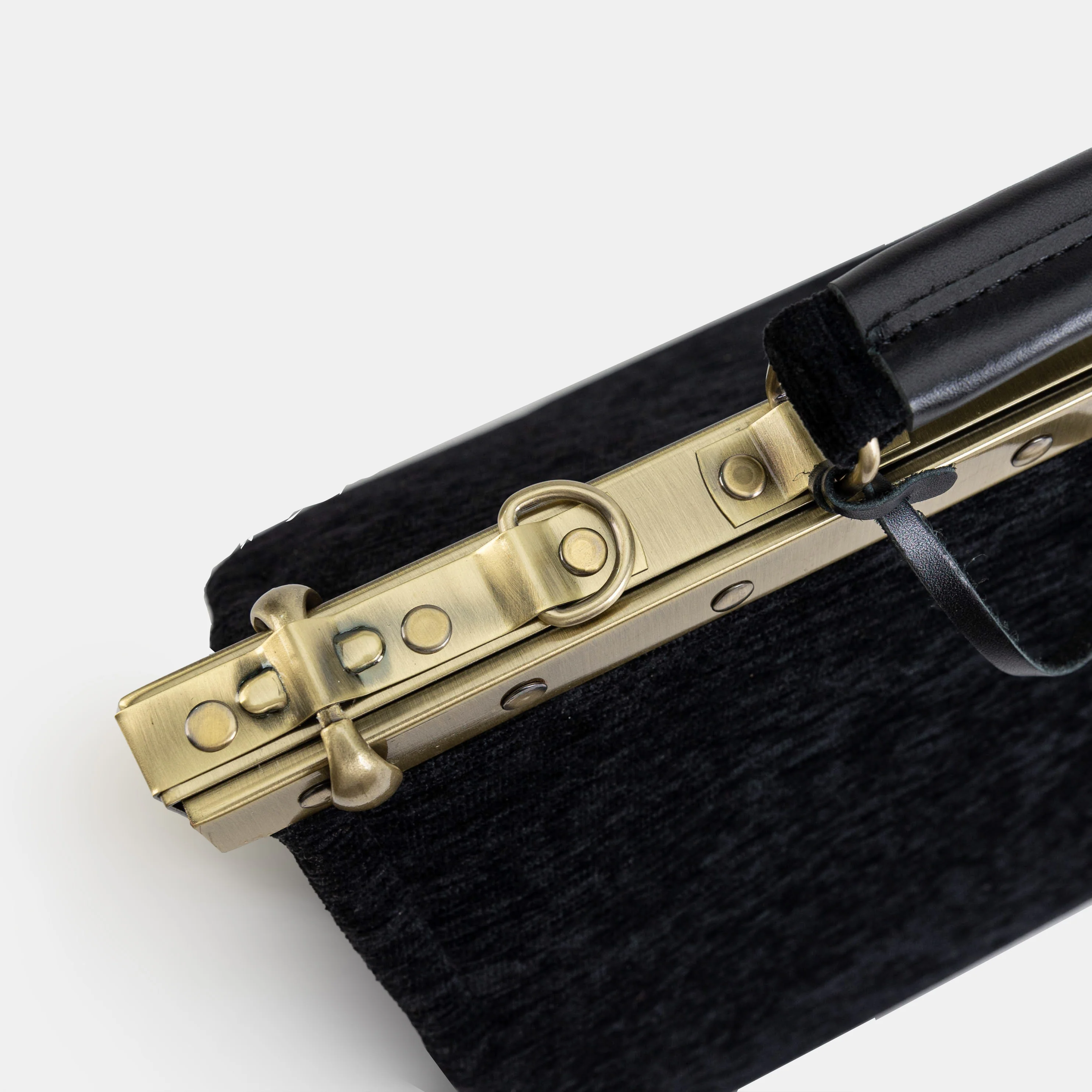 Solid Black Celine Carpet Gladstone Bag - Image 6