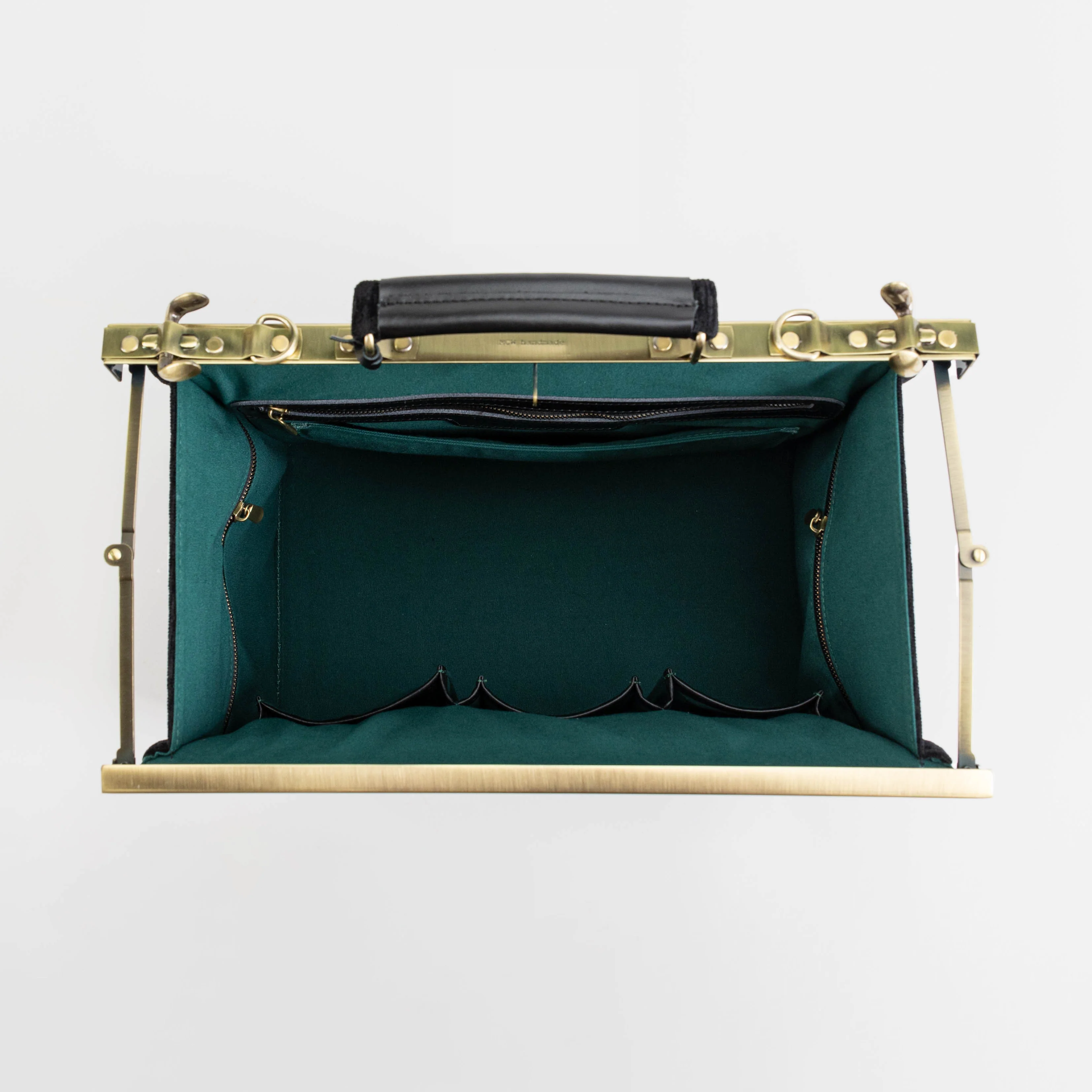 Solid Black Celine Carpet Gladstone Bag - Image 8