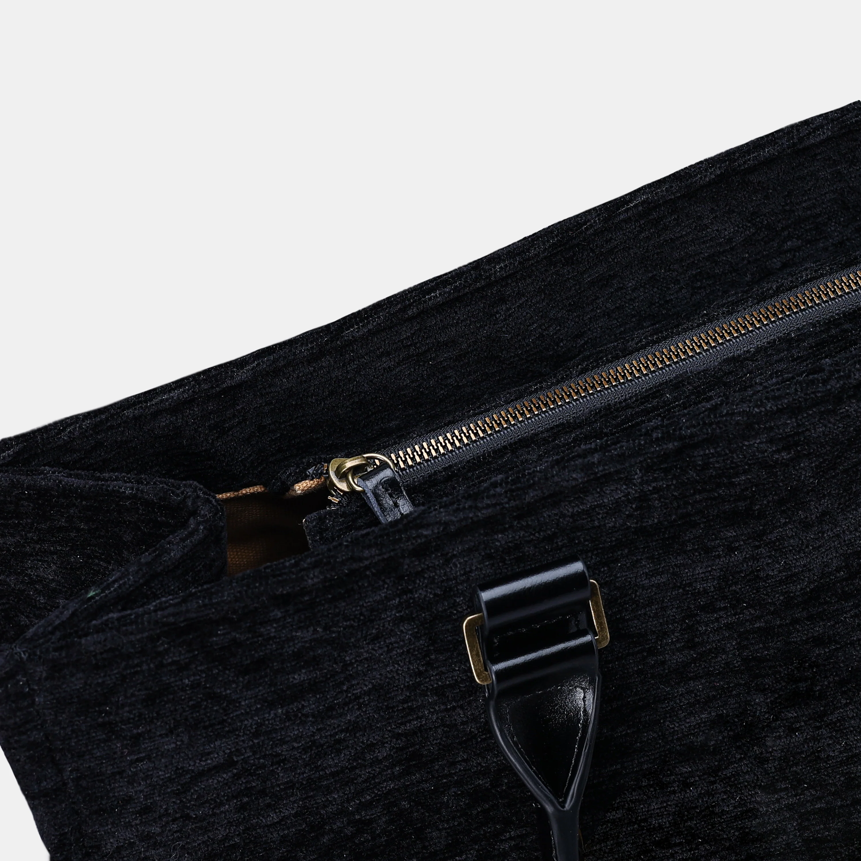 Solid Black Laptop Work Tote - Image 7
