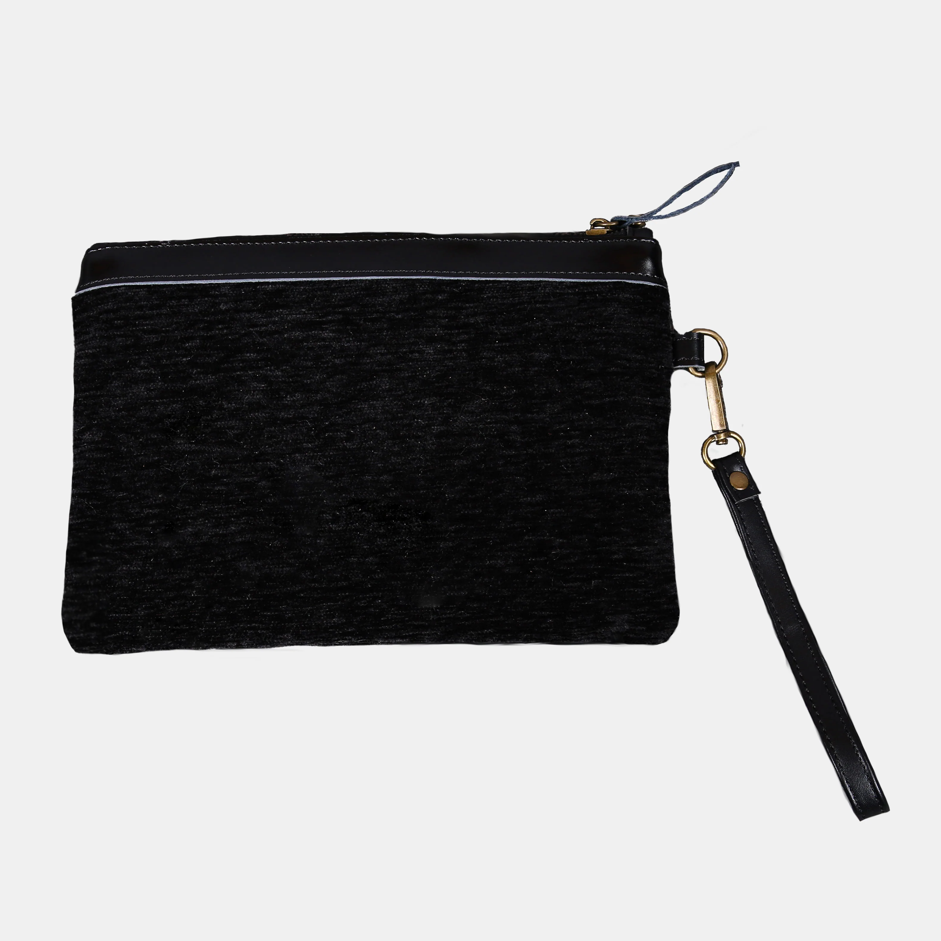 Solid Black Wristlet Clutch - Image 3