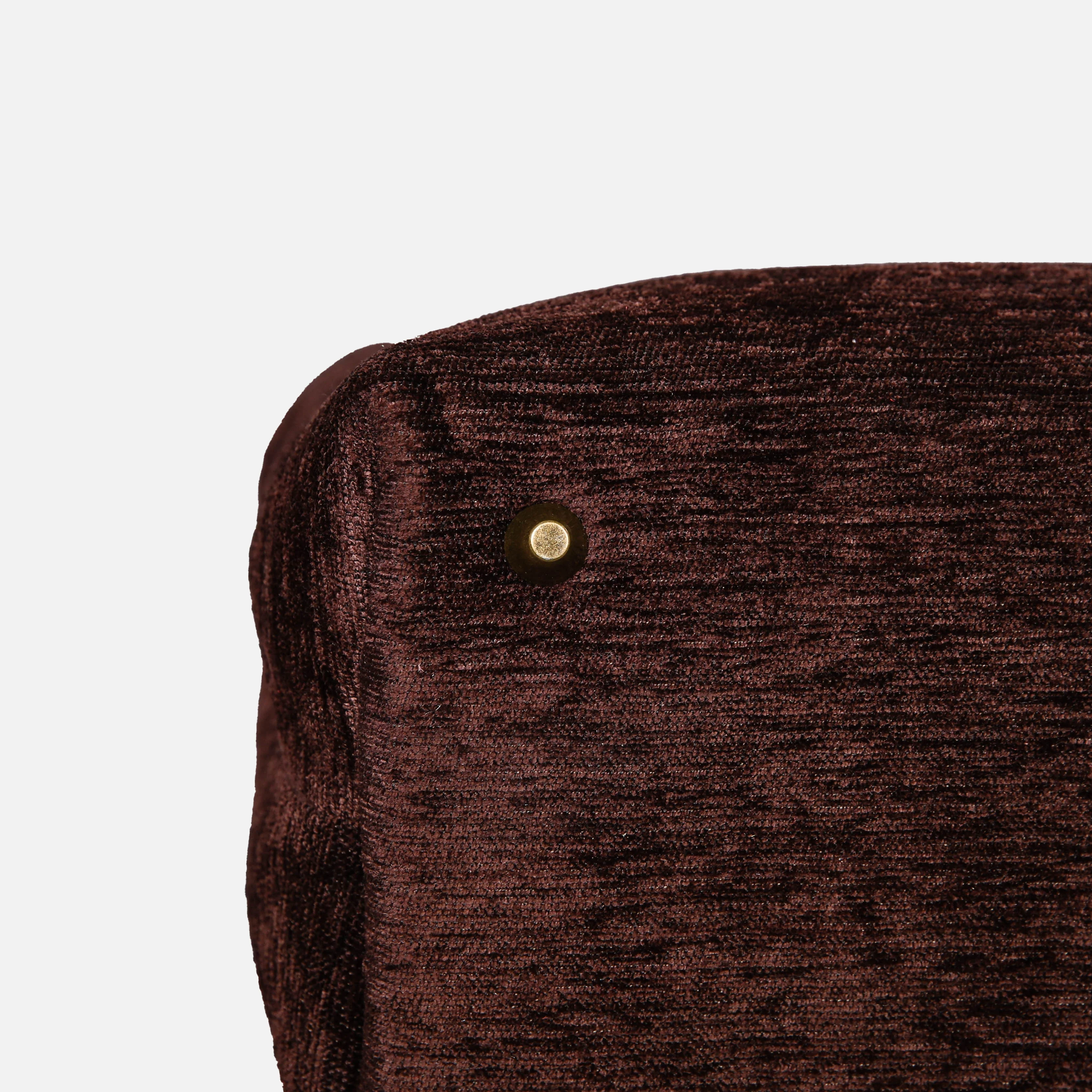 Solid Coffee Carpet Laptop Backpack - Image 8