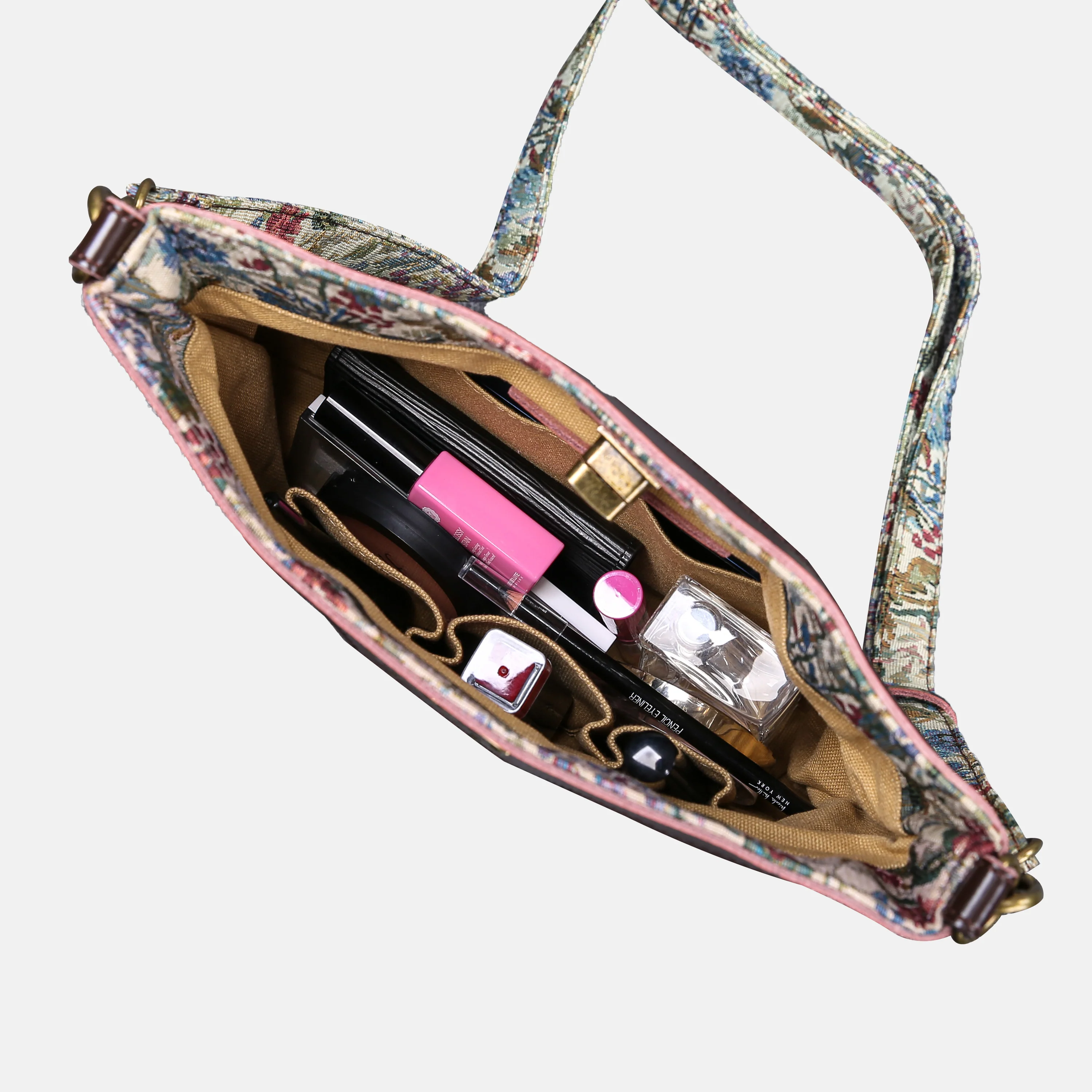 Spring Valley Mint Butterfly Crossbody Bag - Image 6