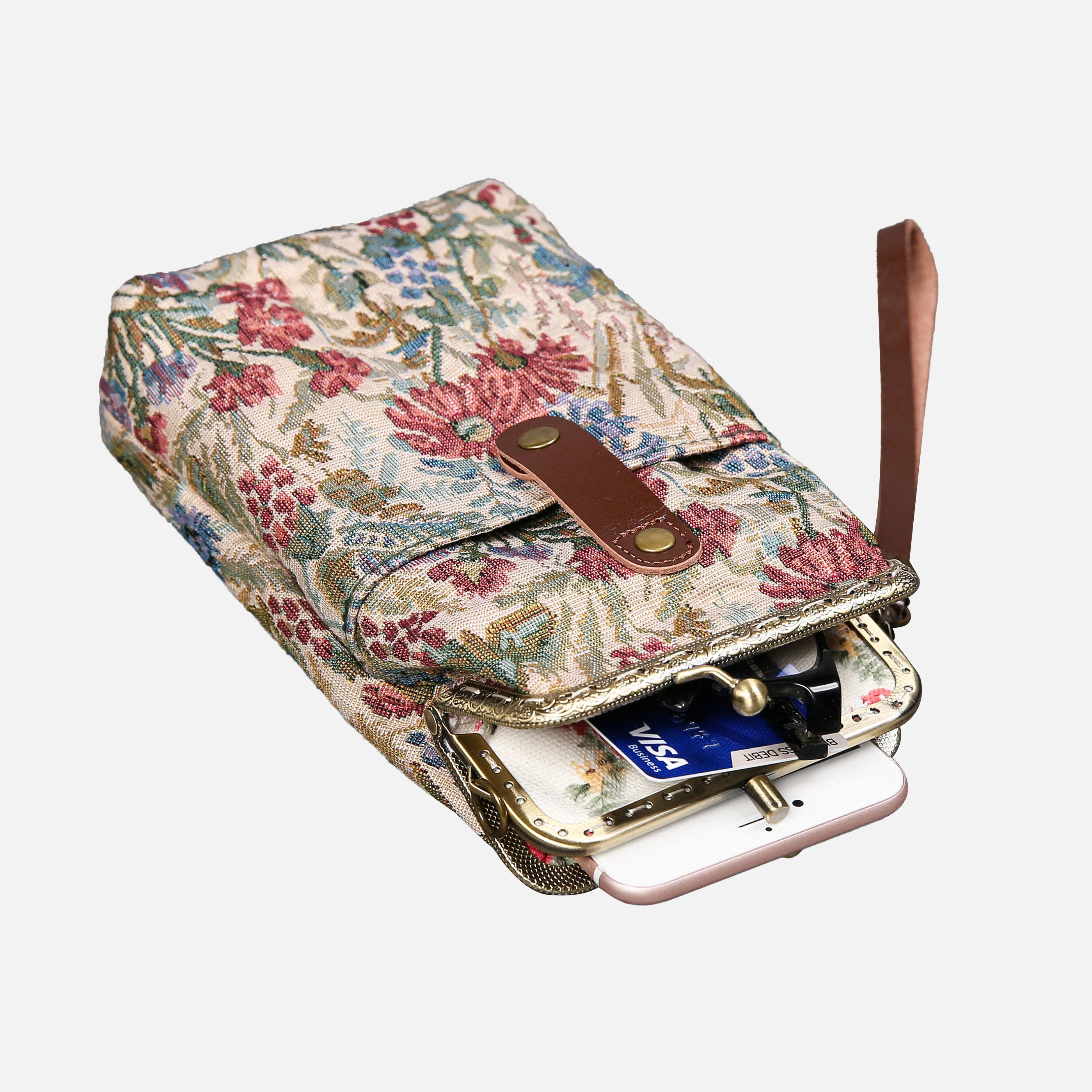 Spring Valley Mint Carpet Phone Case - Image 8