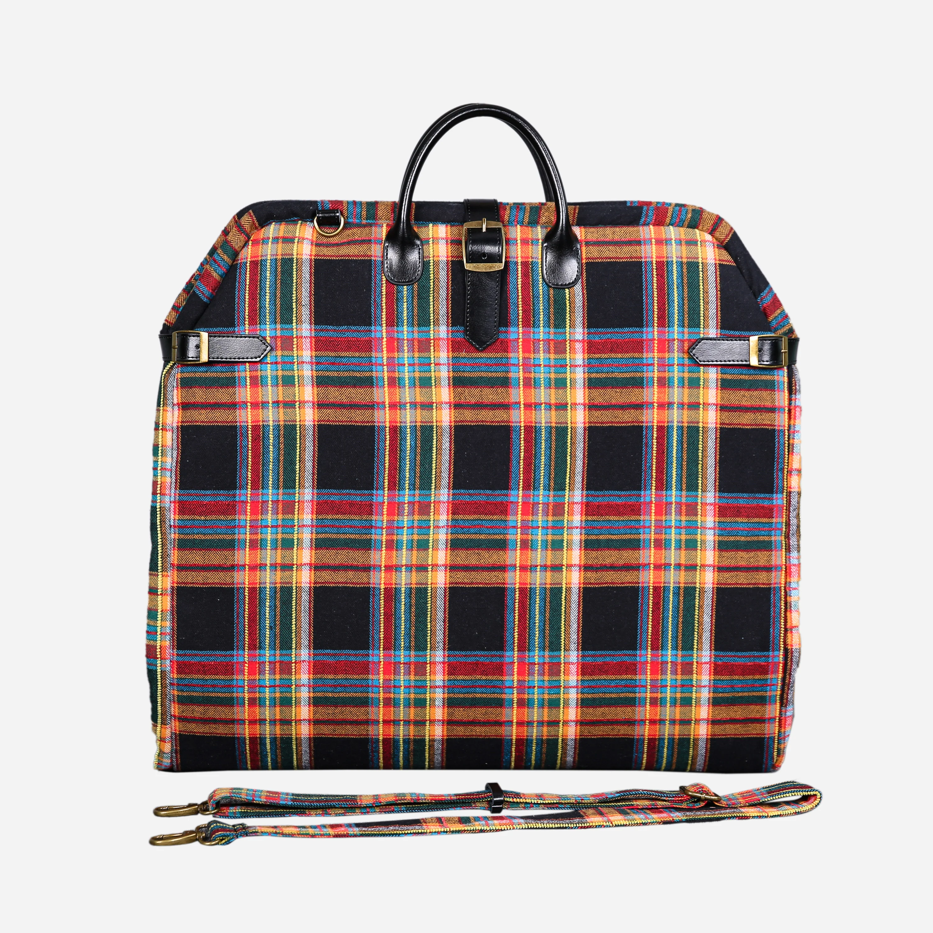 Tartan Stewart Black Carpet Garment Bag