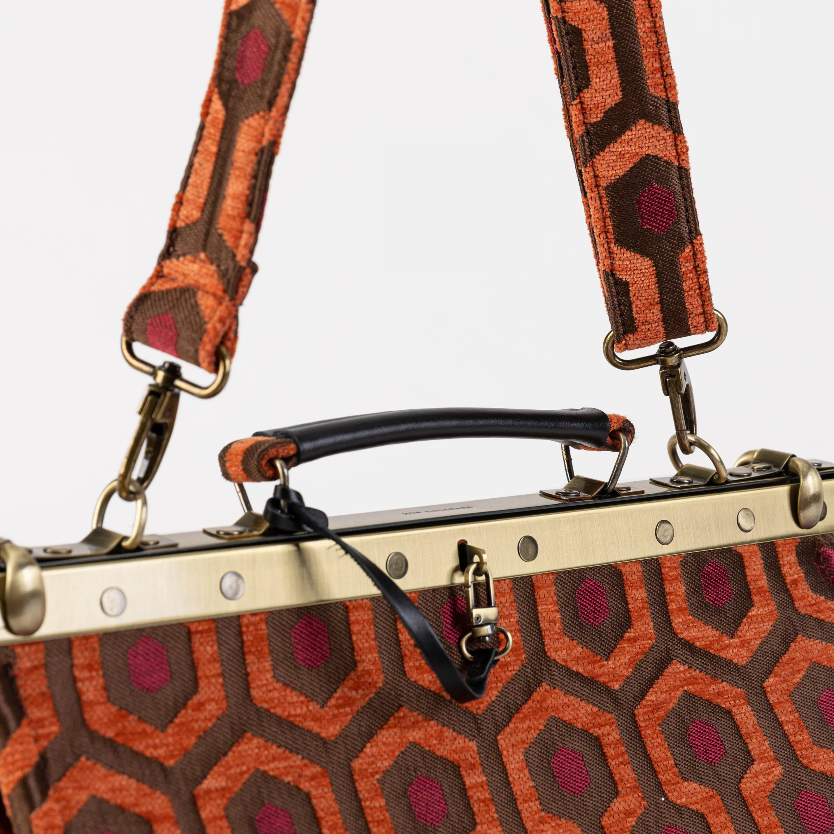 "The Shining" Overlook Hotel Celine Carpet Gladstone Bag - Image 5