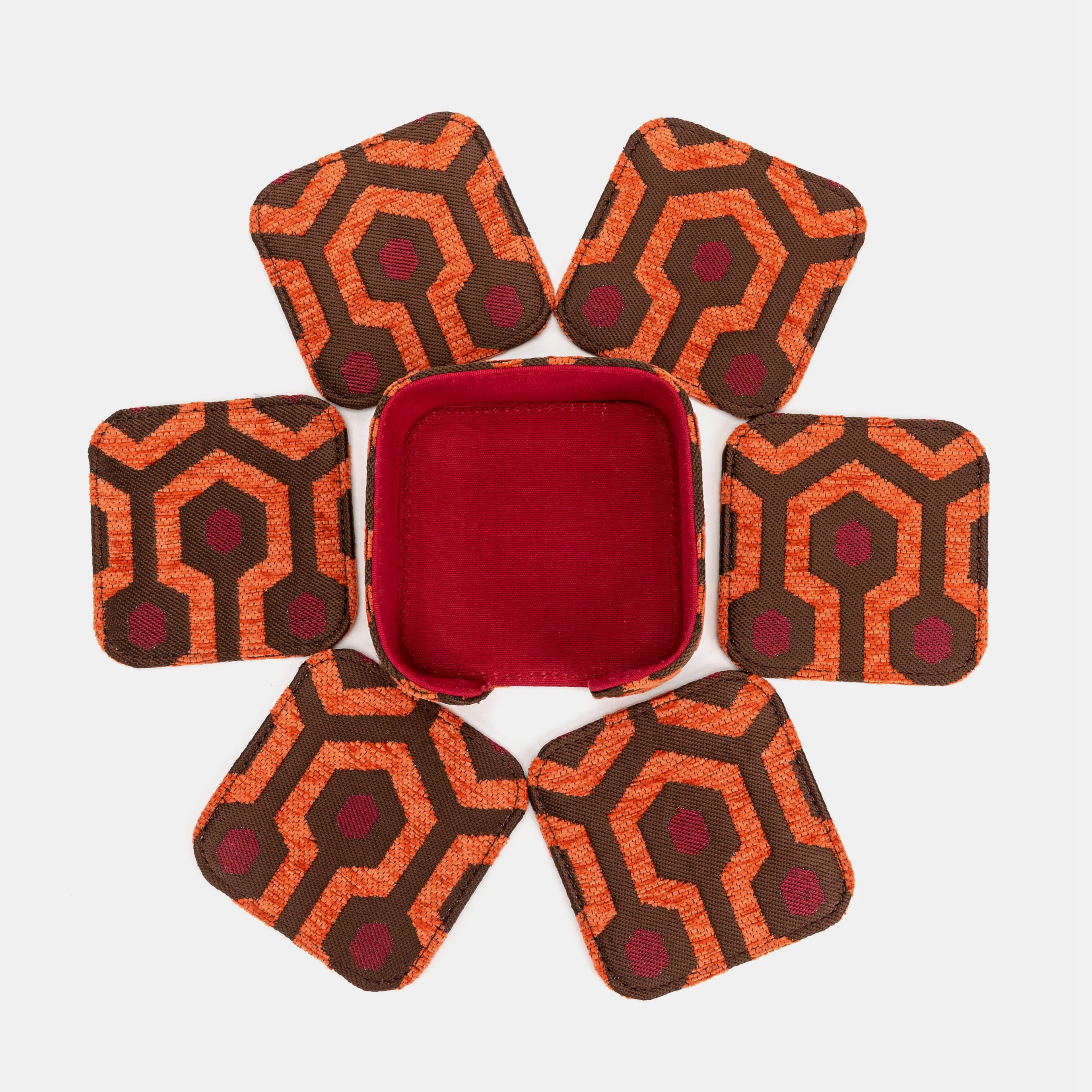 "The Shining" Overlook Hotel Square Coaster Set with Holder - Image 8
