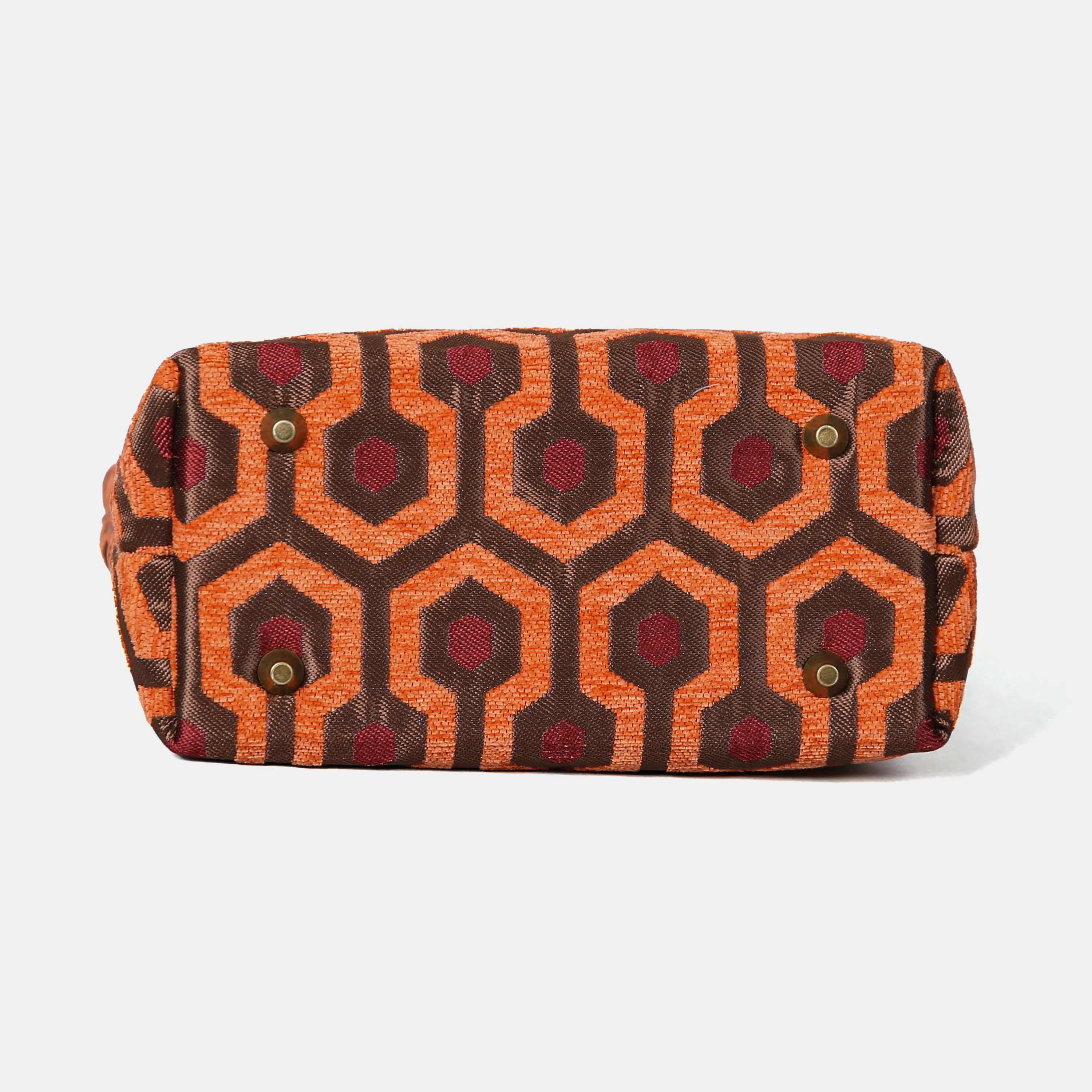 "The Shining" Overlook Hotel Tuck Lock Carpet Satchel - Image 5