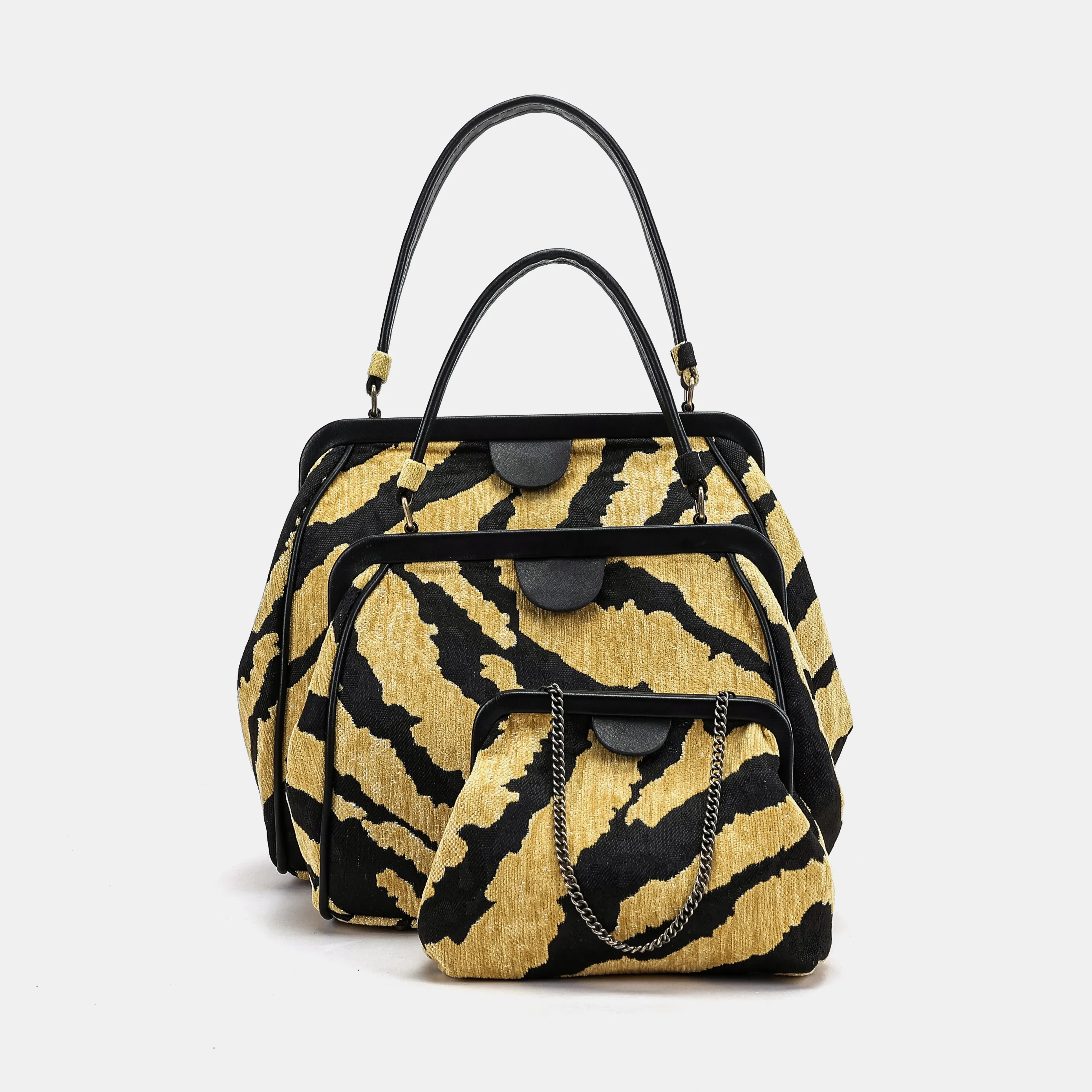 Tiger Stripe Alma Satchel - Image 7
