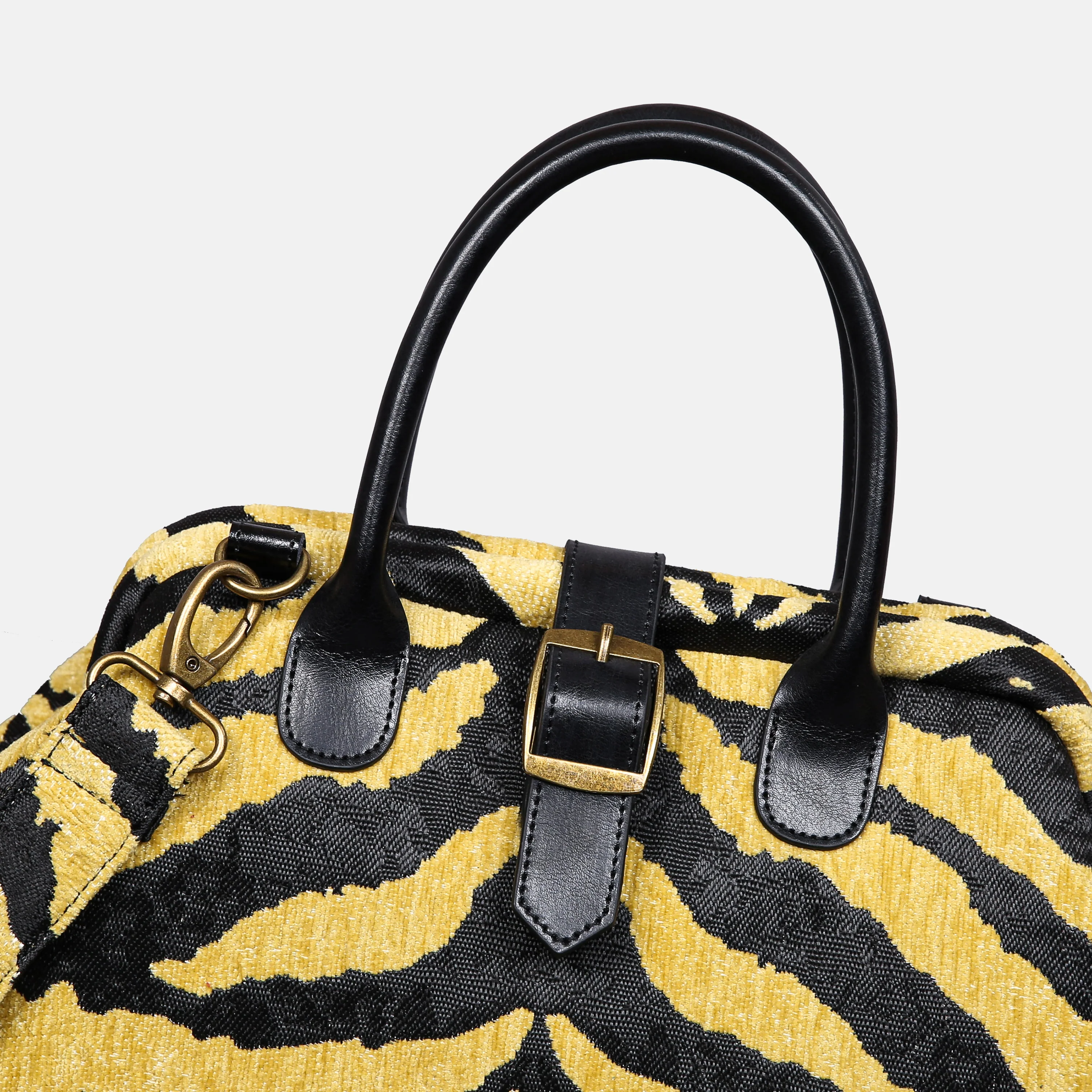 Tiger Stripe Carpet Handbag Purse - Image 4