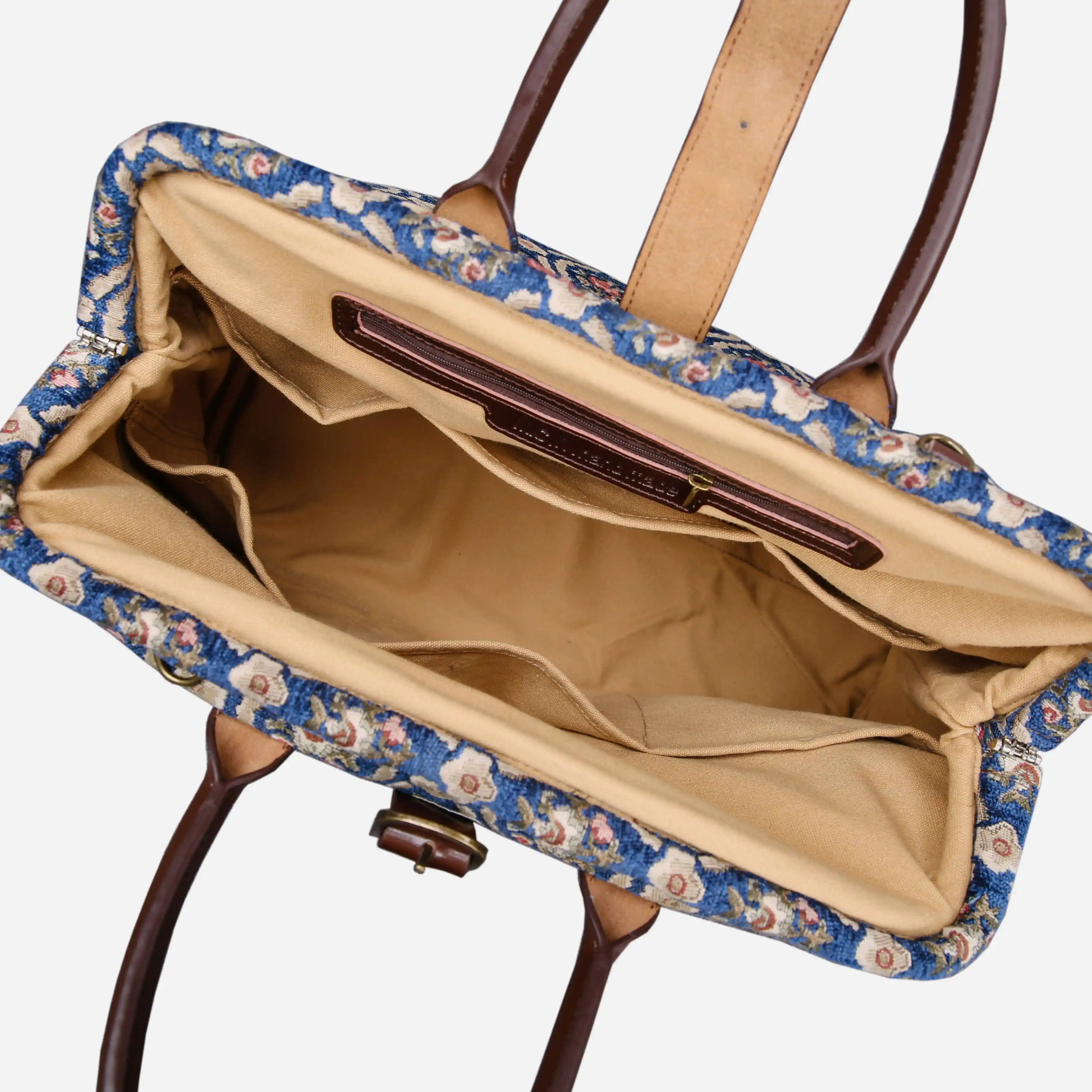 Traditional Blue Mary Poppins Weekender - Image 5