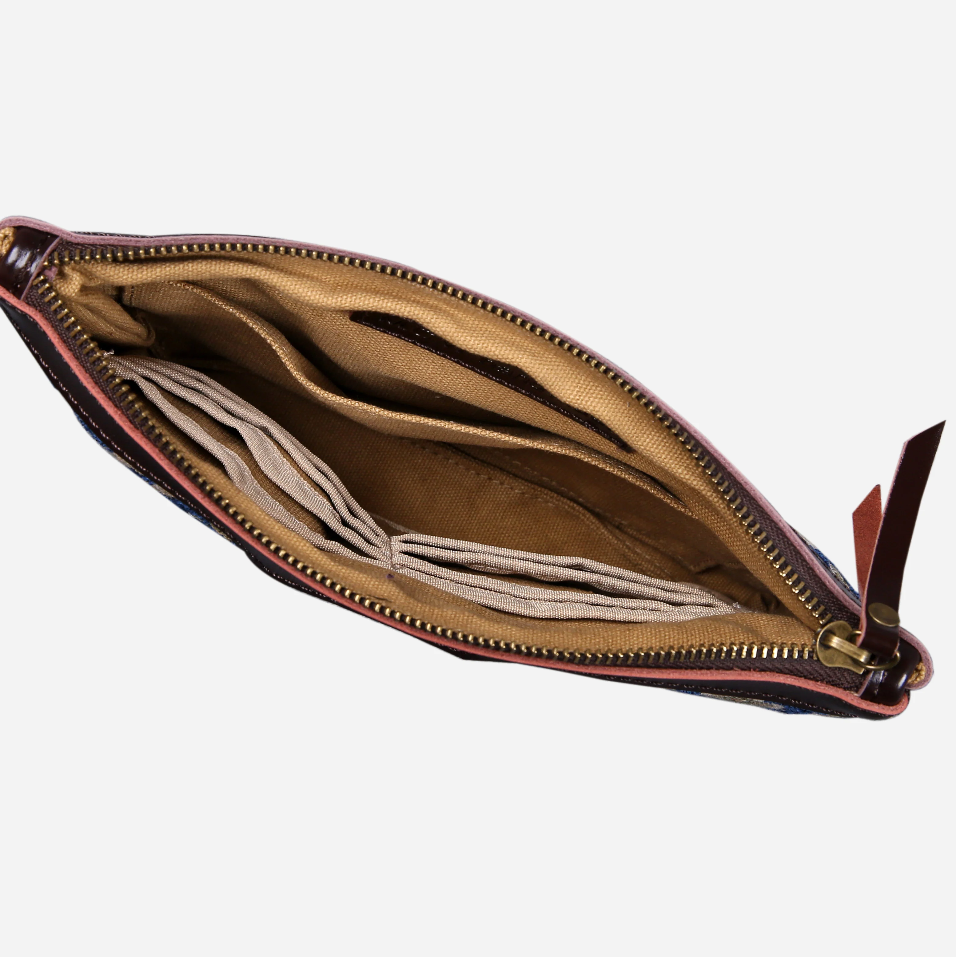 Traditional Blue Wristlet Clutch - Image 4