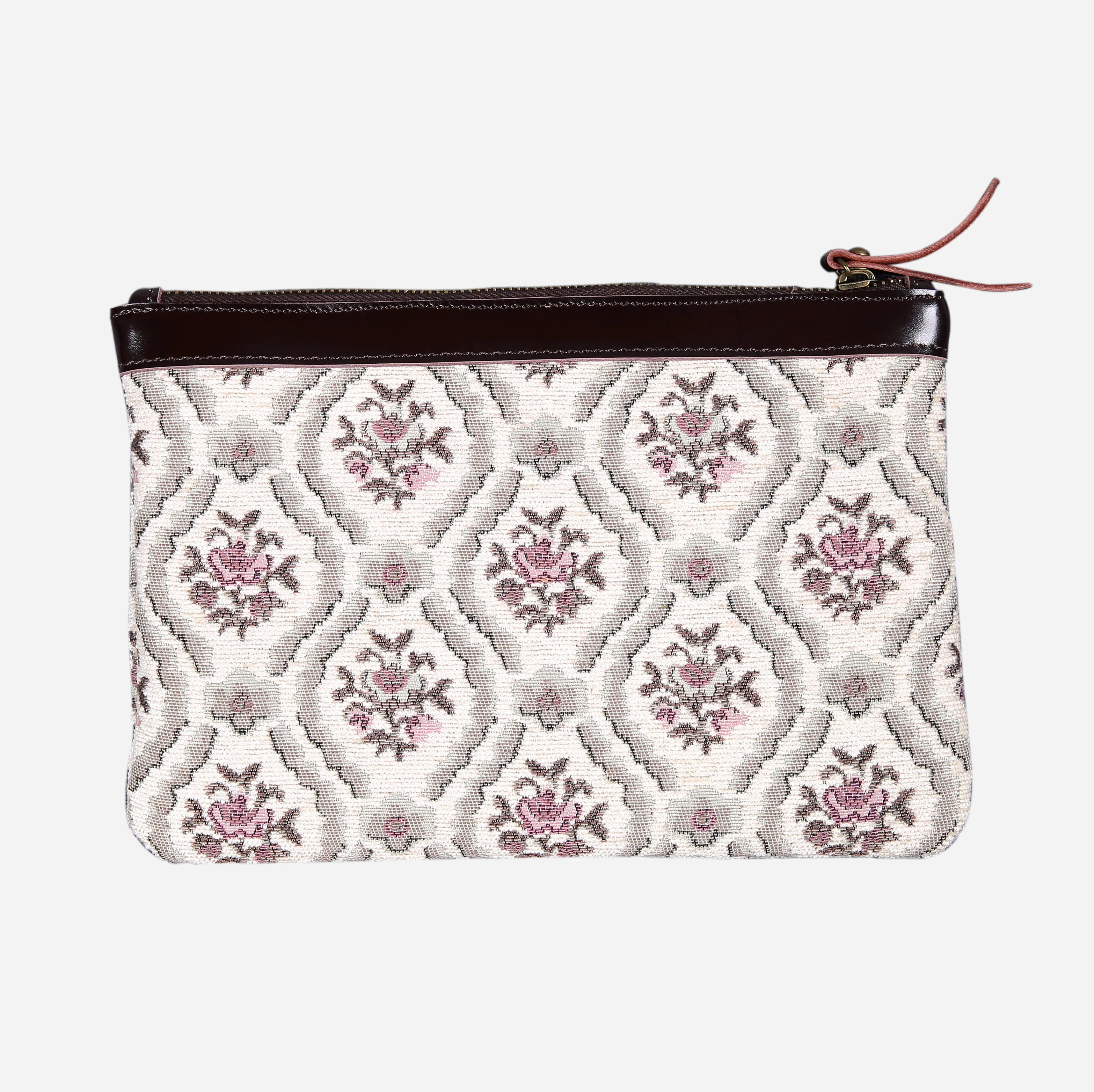 Traditional Cream Wristlet Clutch - Image 2