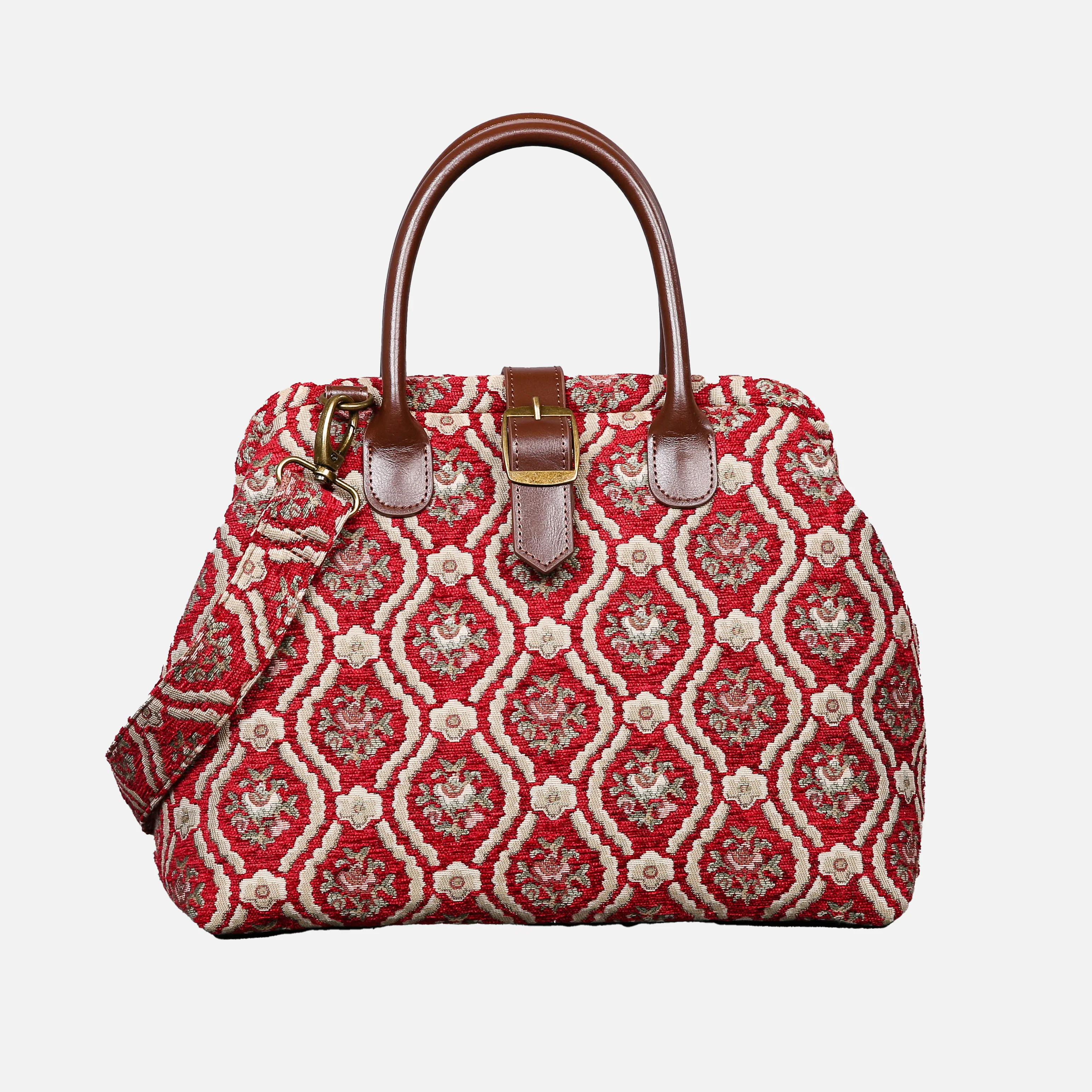 Traditional Red Carpet Handbag Purse