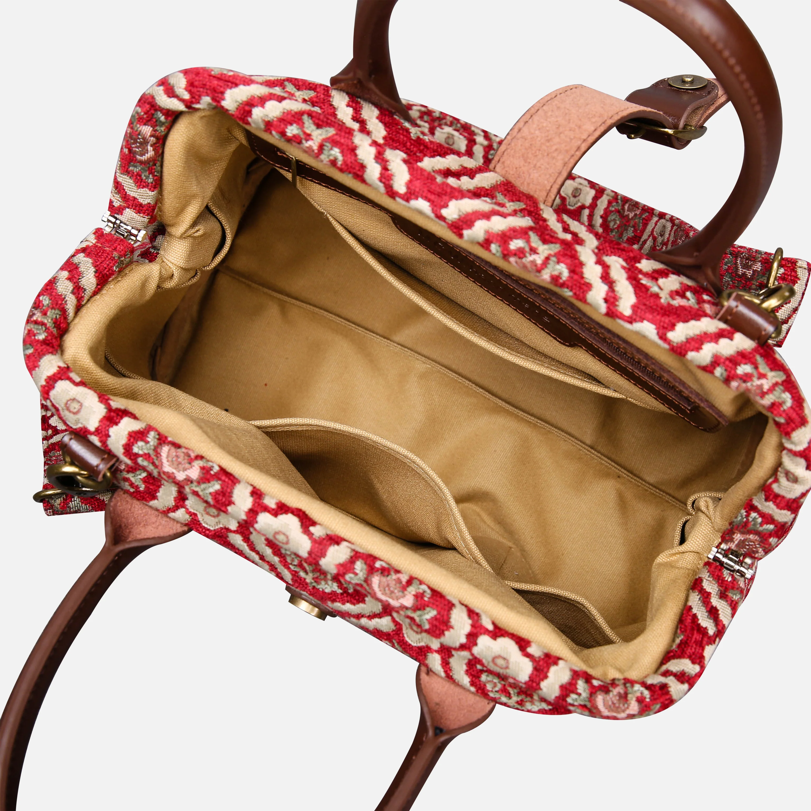Traditional Red Carpet Handbag Purse - Image 7