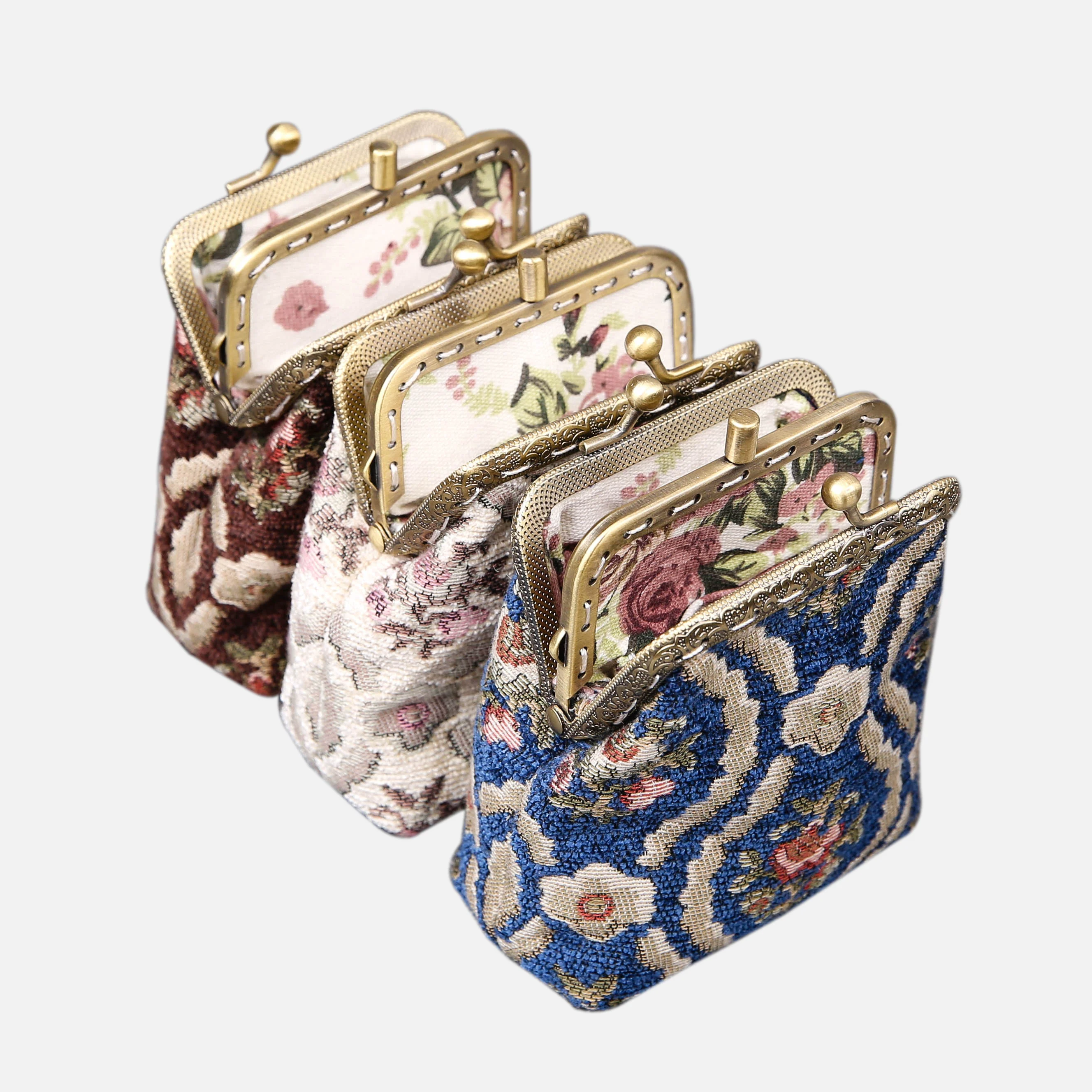 Traditional Series Double Kiss Clasp Coin Purse - Image 7