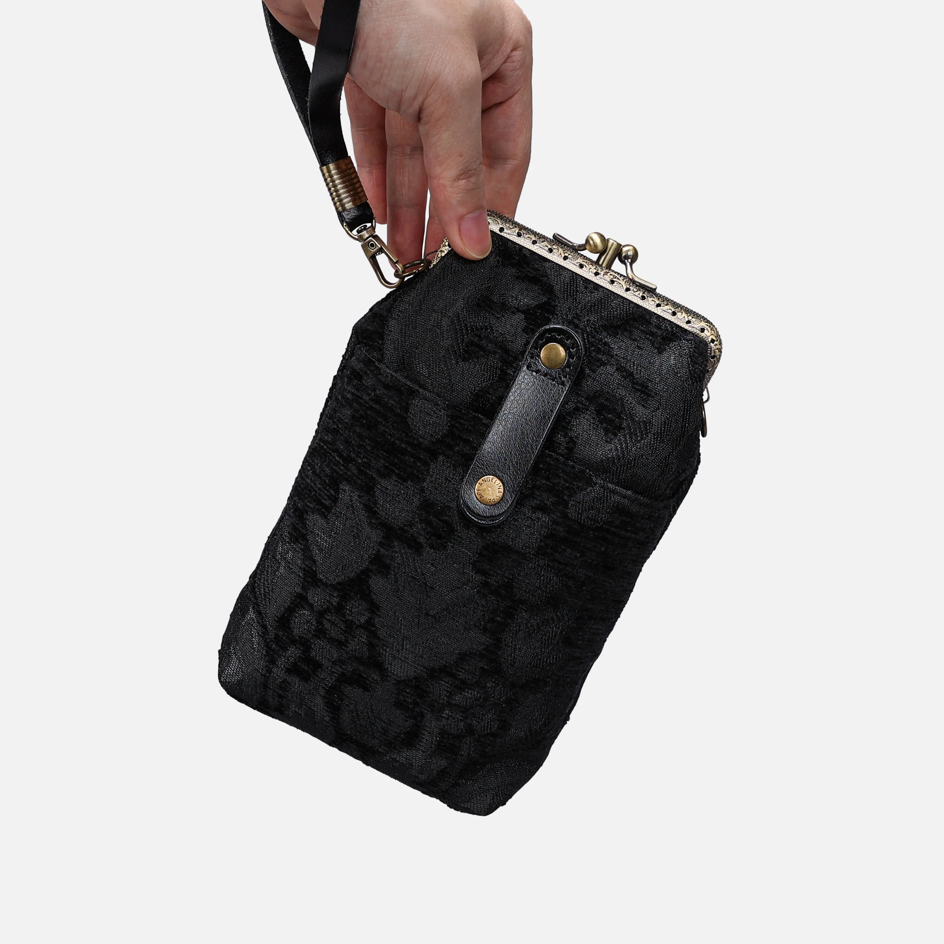Victorian Blossom Black/Black Carpet Phone Case
