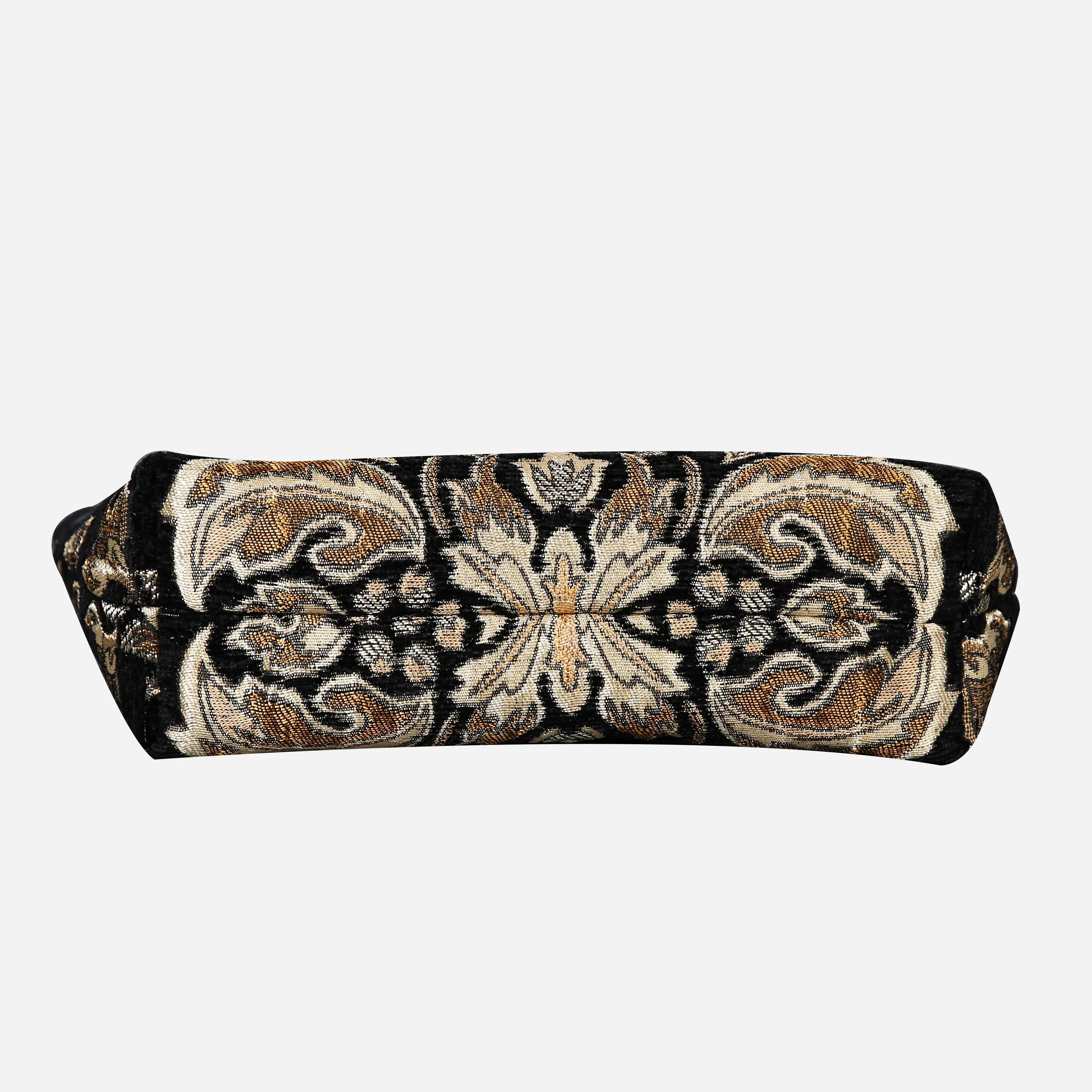 Victorian Blossom Black/Gold Carpet Makeup Bag - Image 5