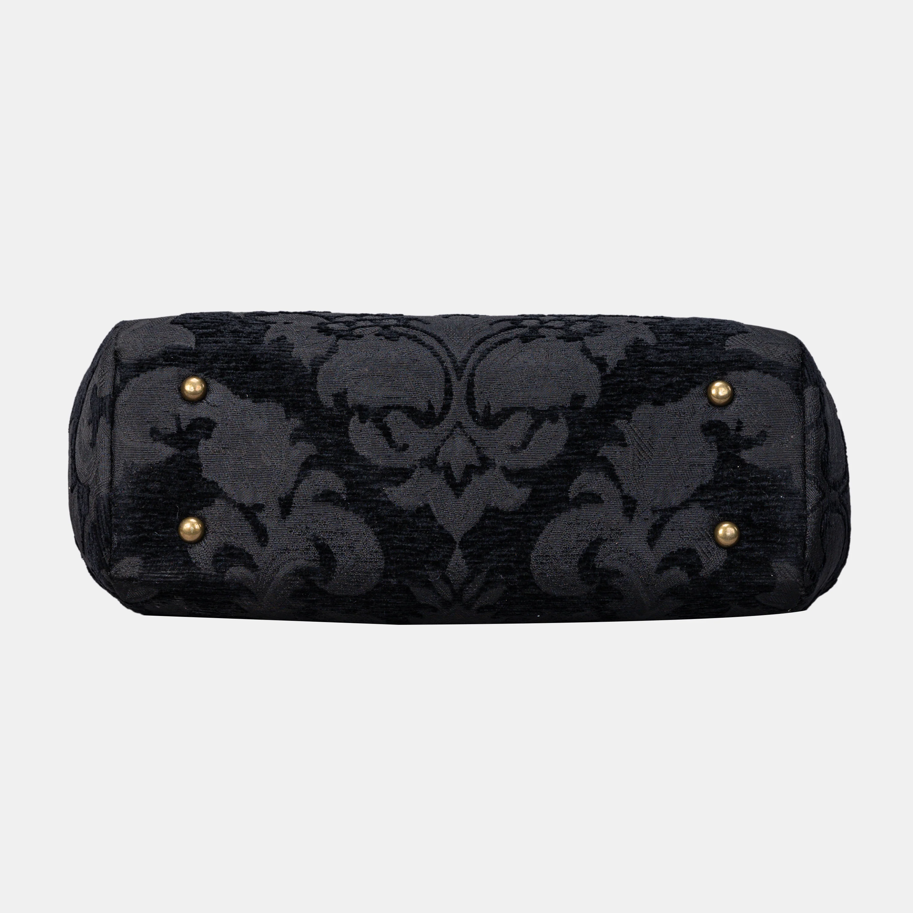 Victorian Blossom Black/Black Shoulder Bag - Image 6