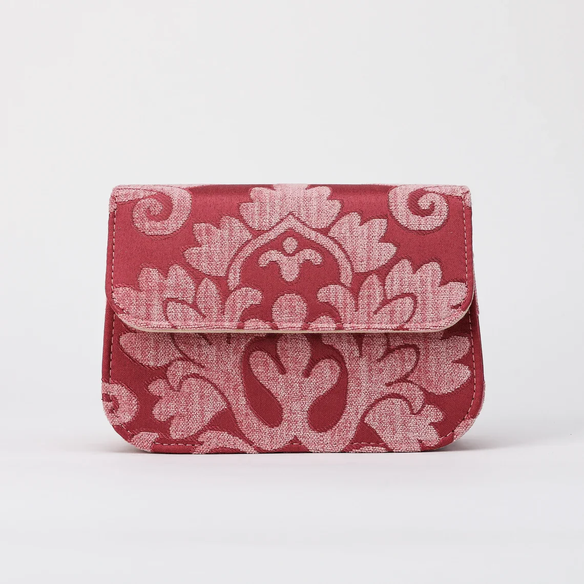Queen Rose Pink Flap Crossbody Bag - Image 5