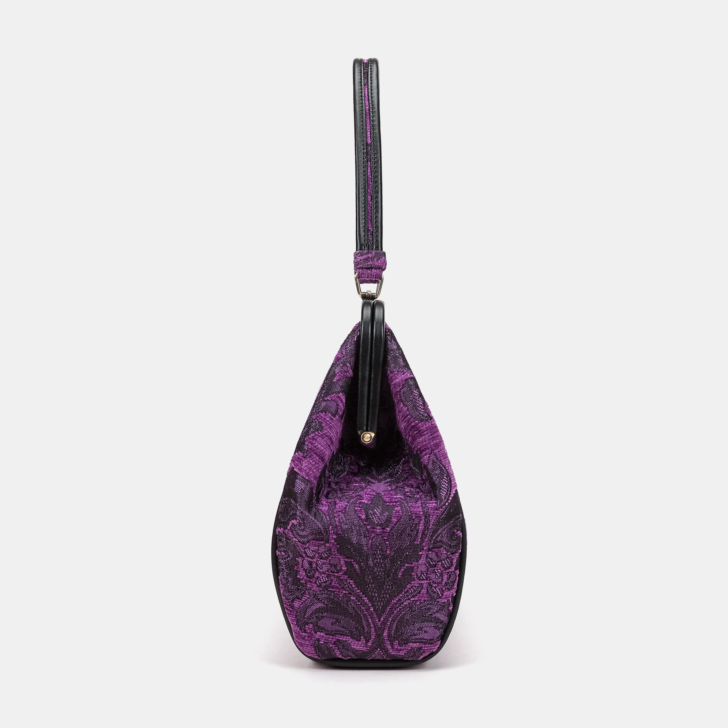Victorian Blossom Purple Alma Shoulder Bag - Image 4