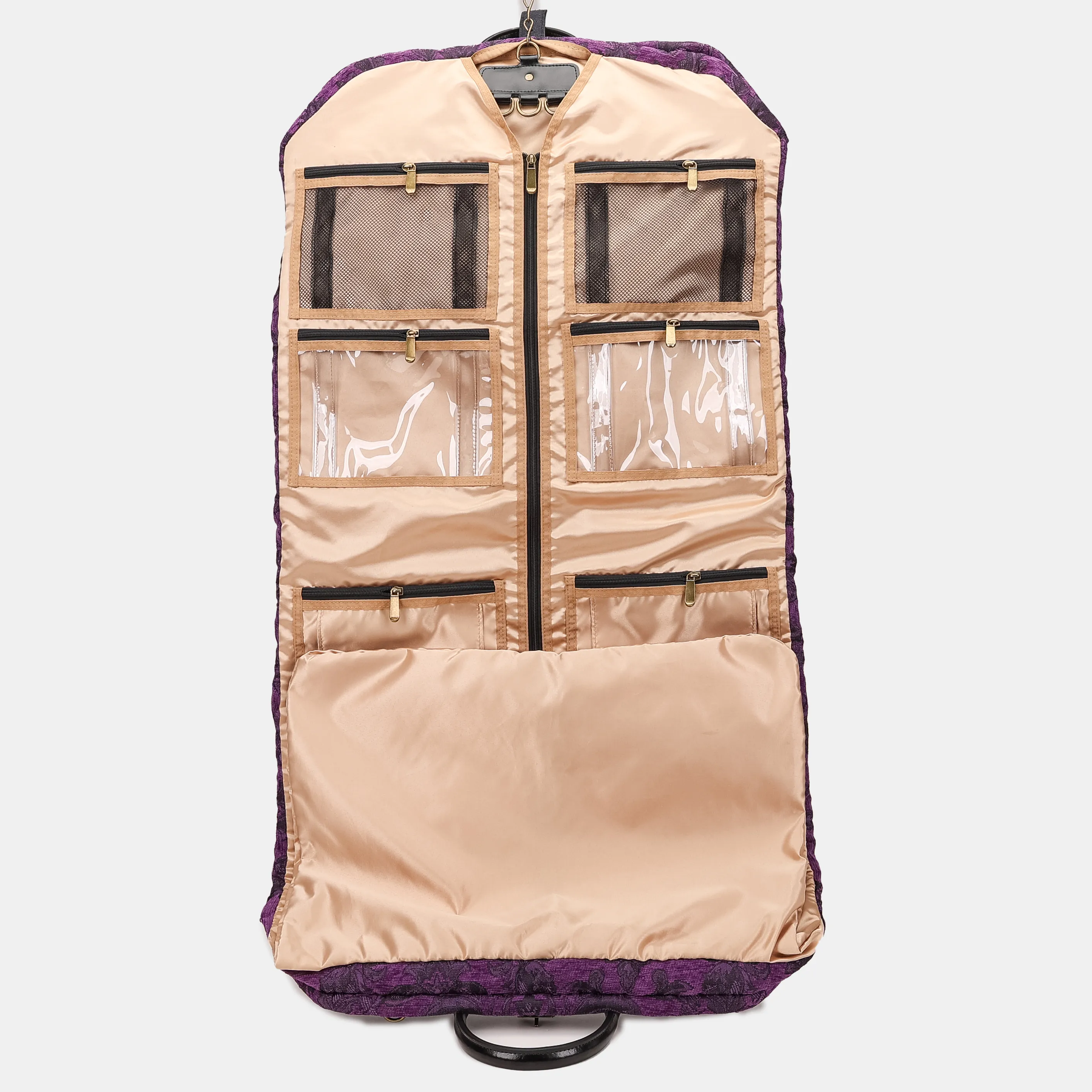 Victorian Blossom Purple Carpet Garment Bag - Image 7
