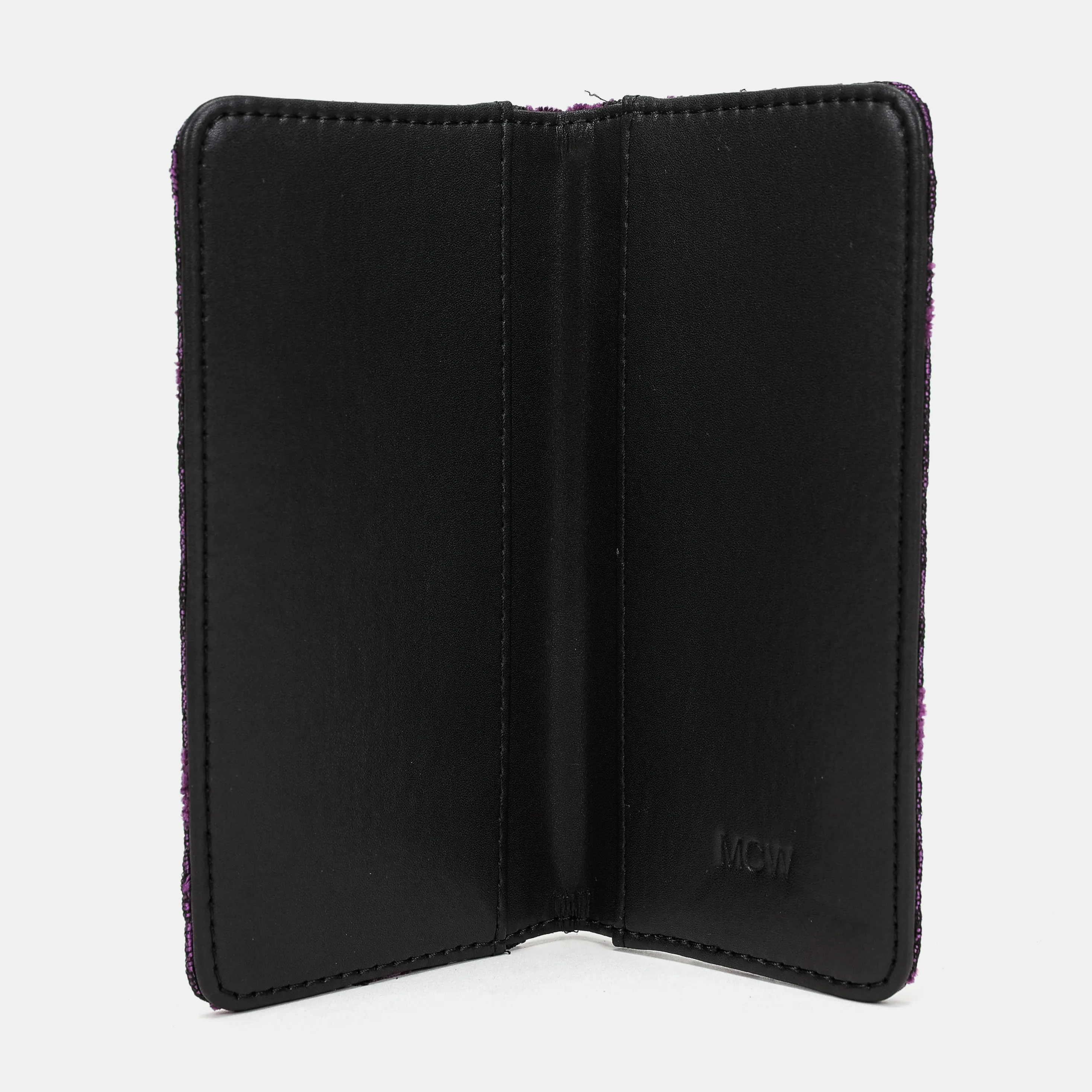 Victorian Blossom Purple Checkbook Cover - Image 3