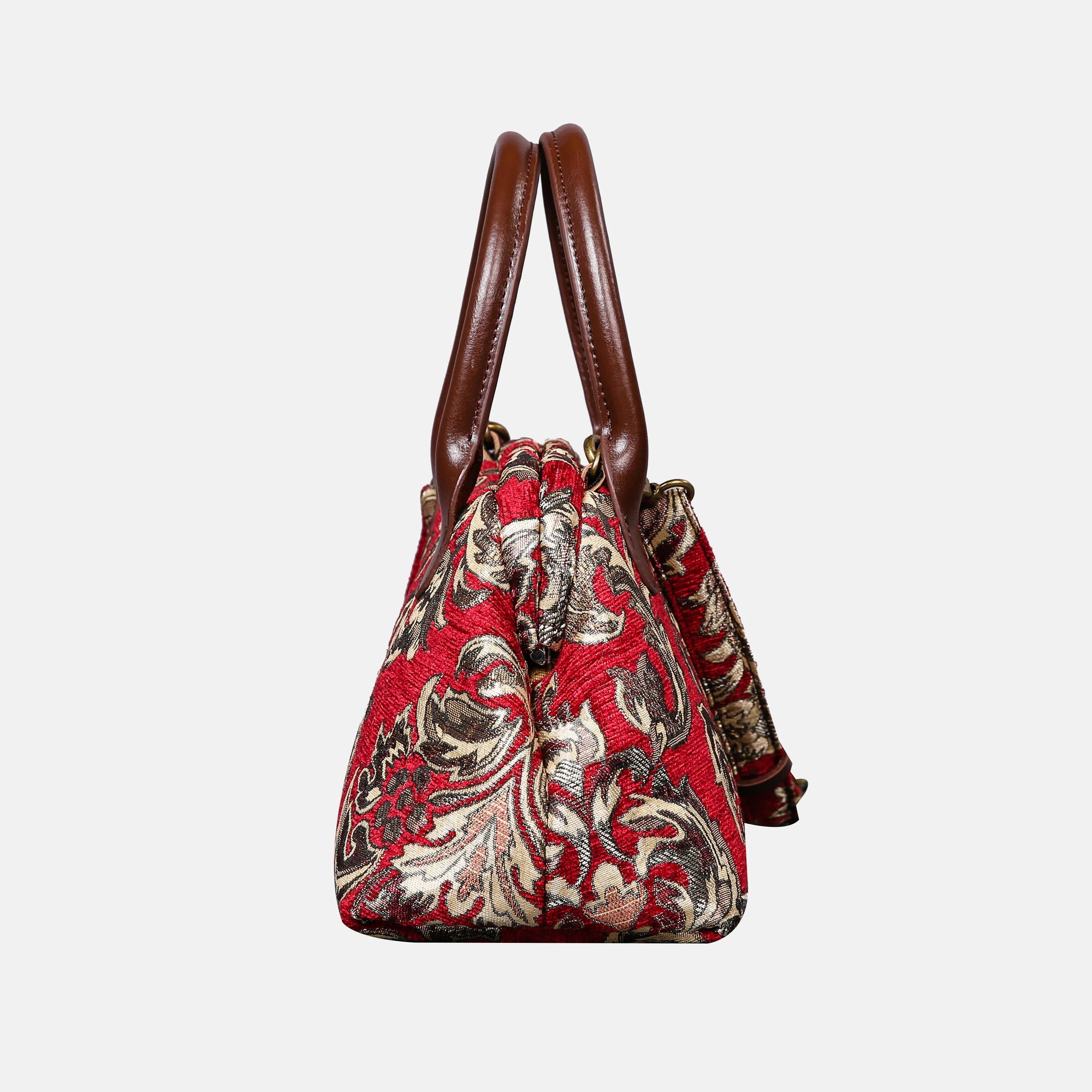 Victorian Blossom Red Carpet Satchel - Image 3