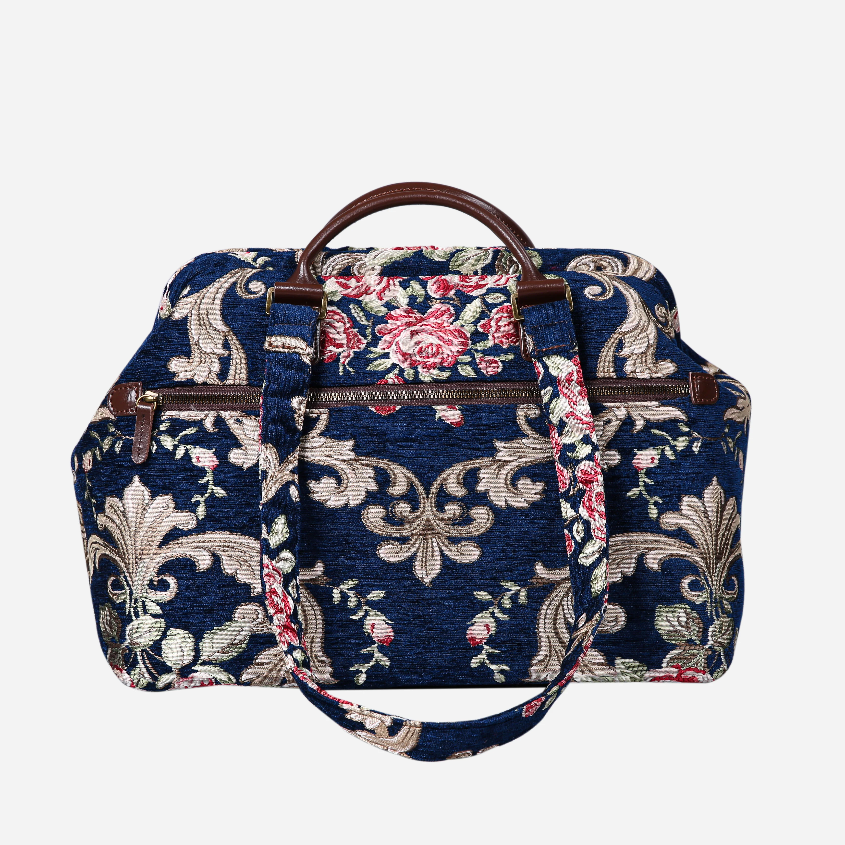 Baroque Garden Blue Knitting Project Bag - Image 2