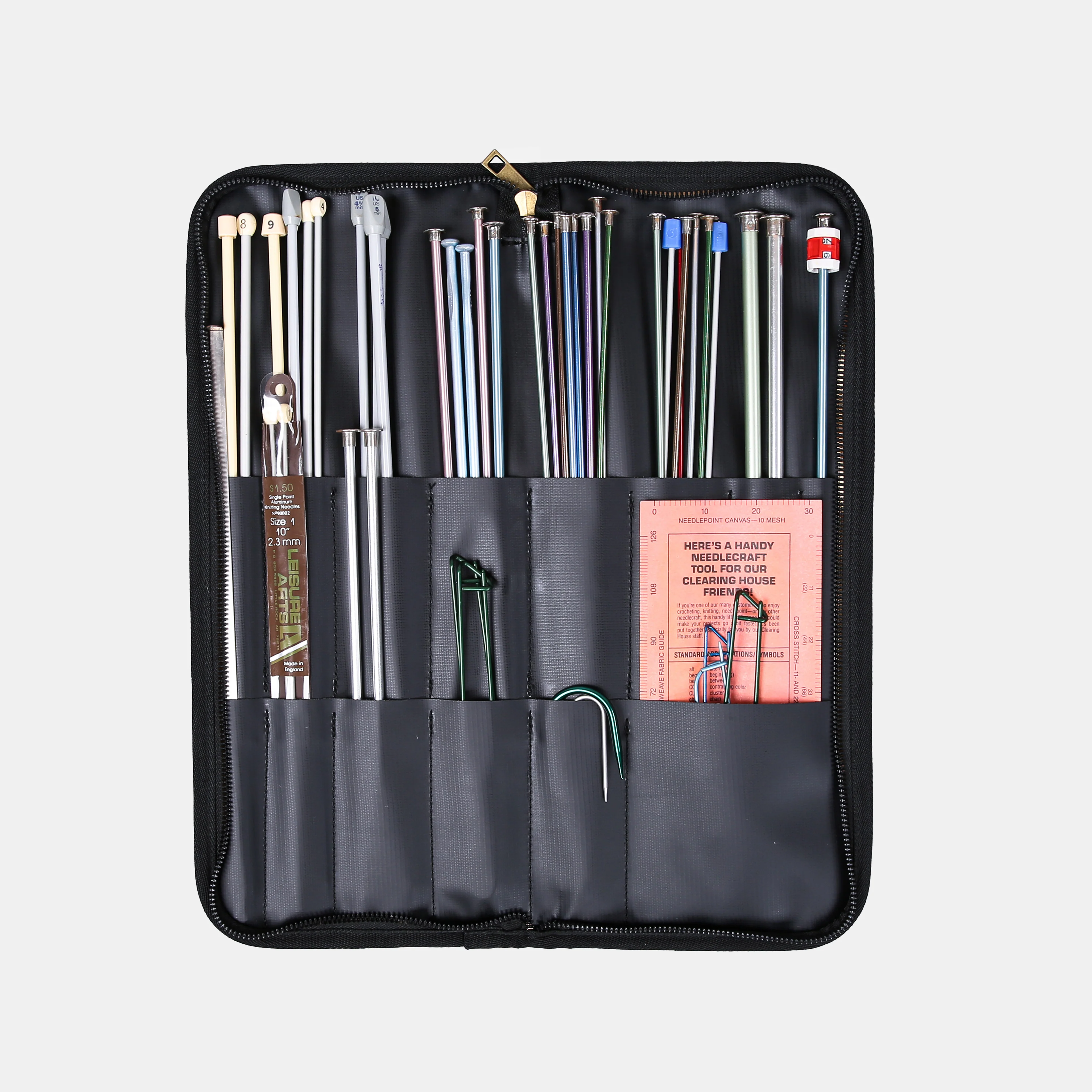 Abstract Blue Carpet Needle Case - Image 2