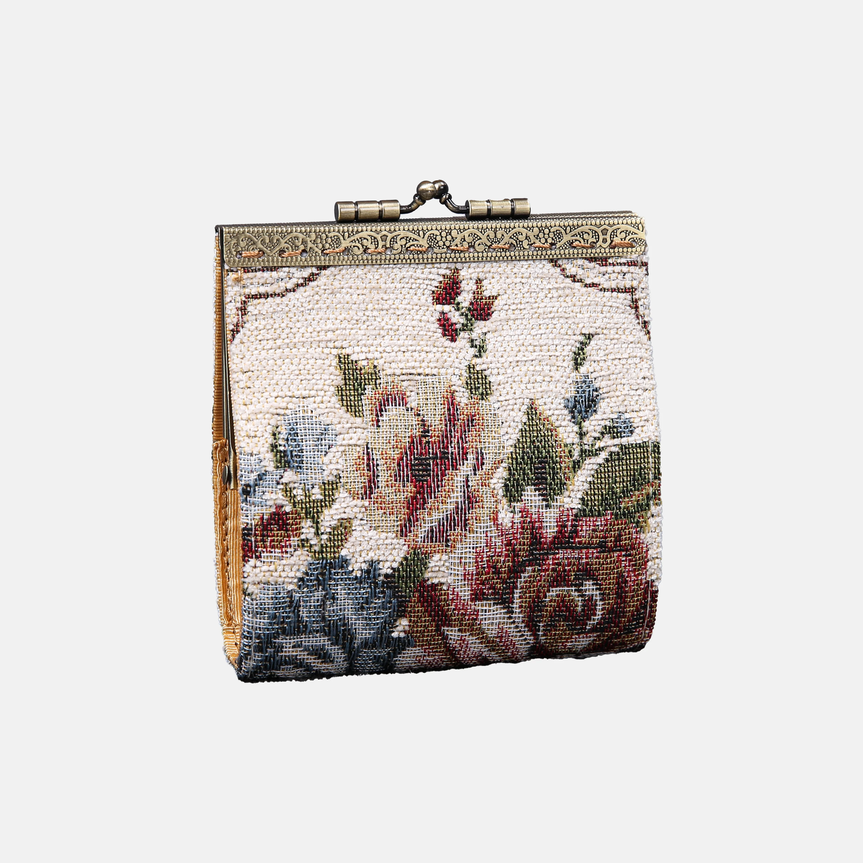 Floral Cream Card Wallet - Image 4