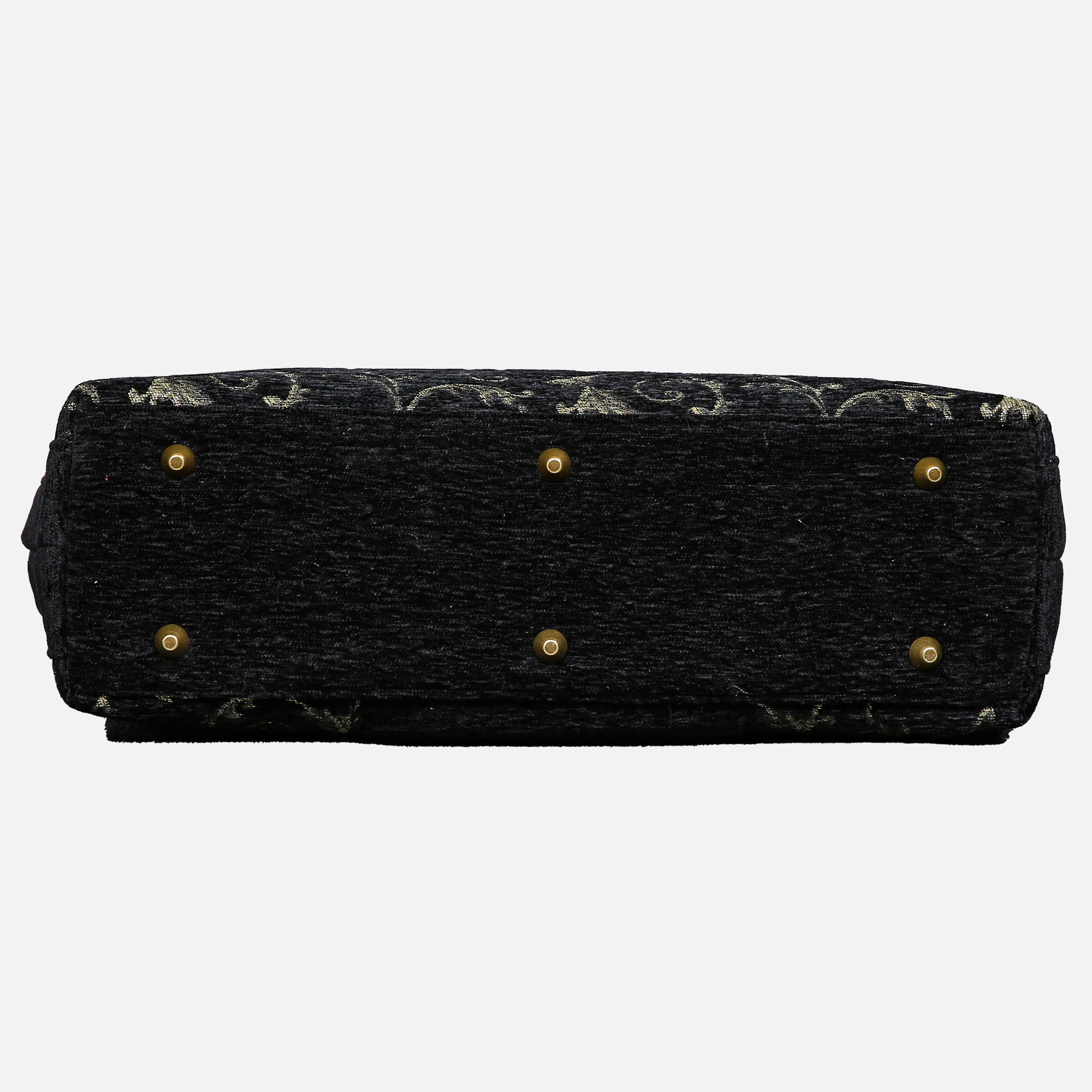 Vintage Scroll Black/Green Laptop Work Bag - Image 11