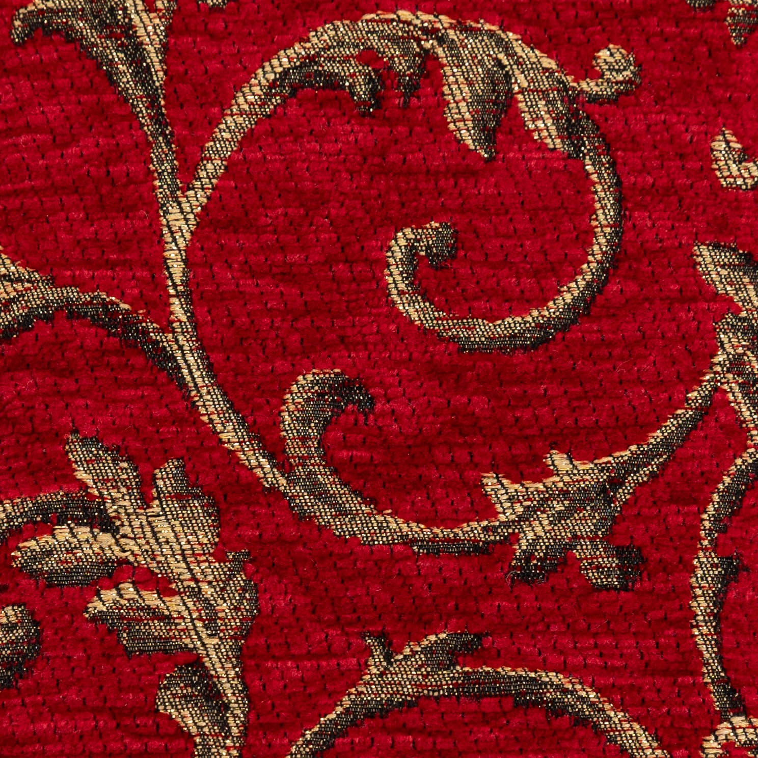 Vintage Scroll Red Checkbook Cover - Image 5