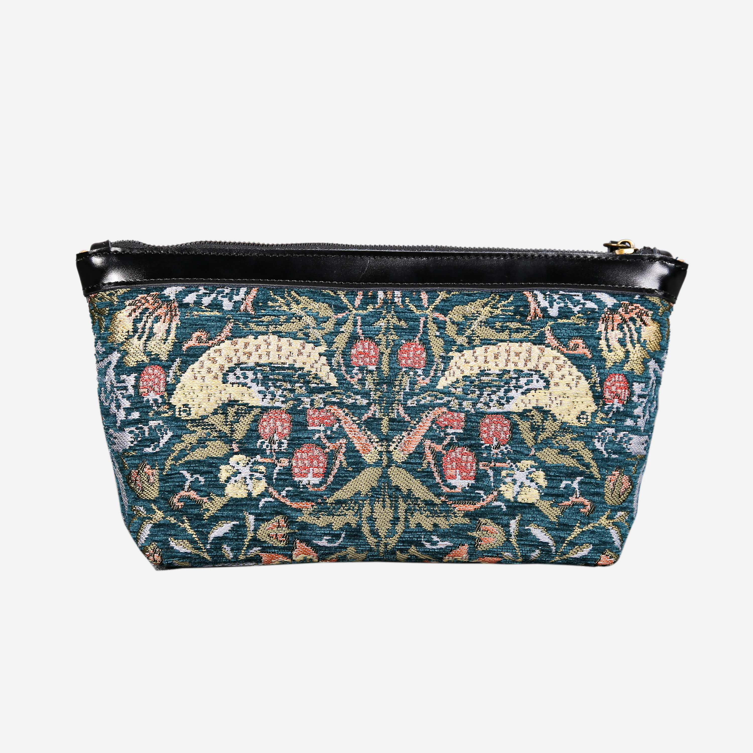 William Morris Strawberry Thief Carpet Makeup Bag - Image 2