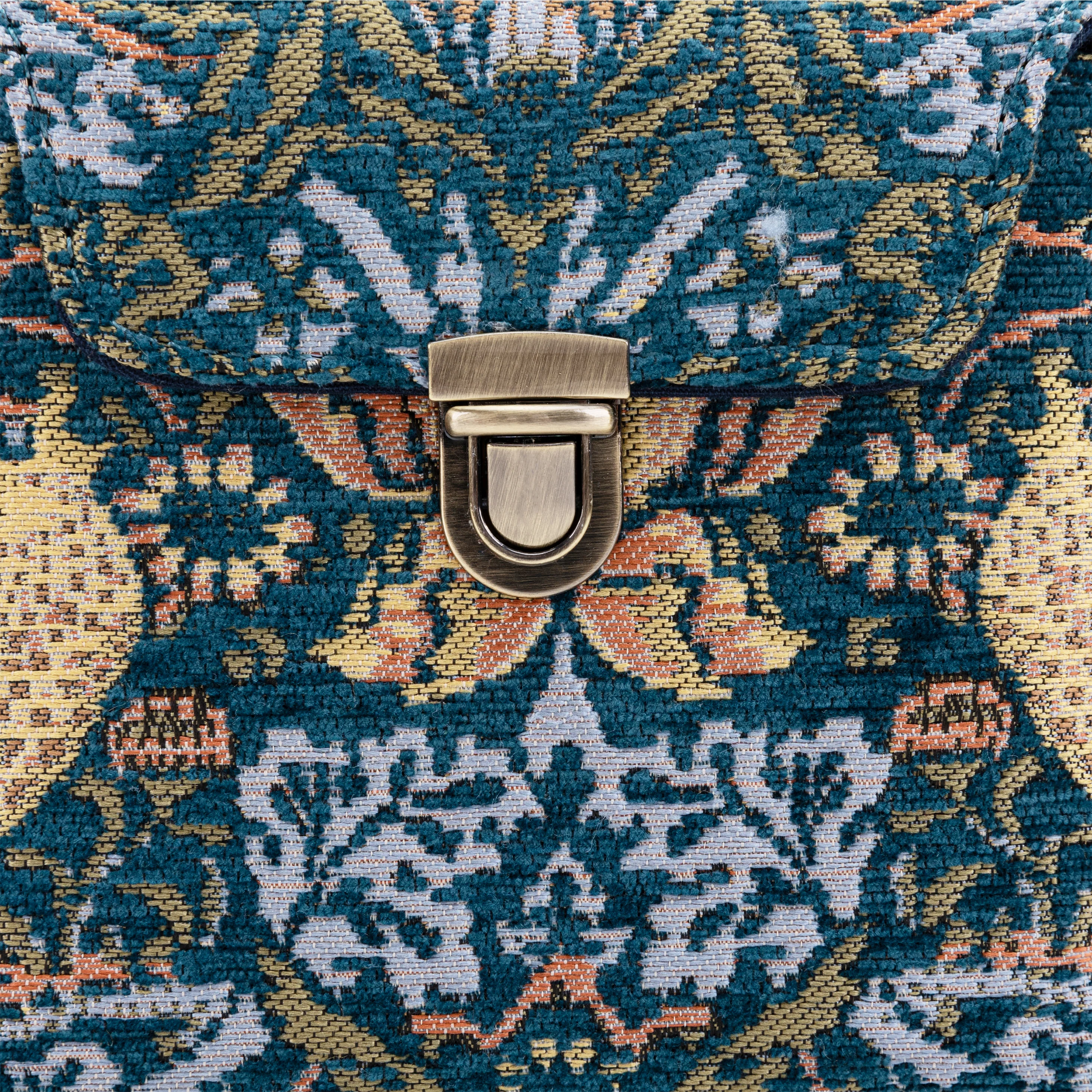 William Morris Strawberry Thief Emma Small Train Case Crossbody - Image 5