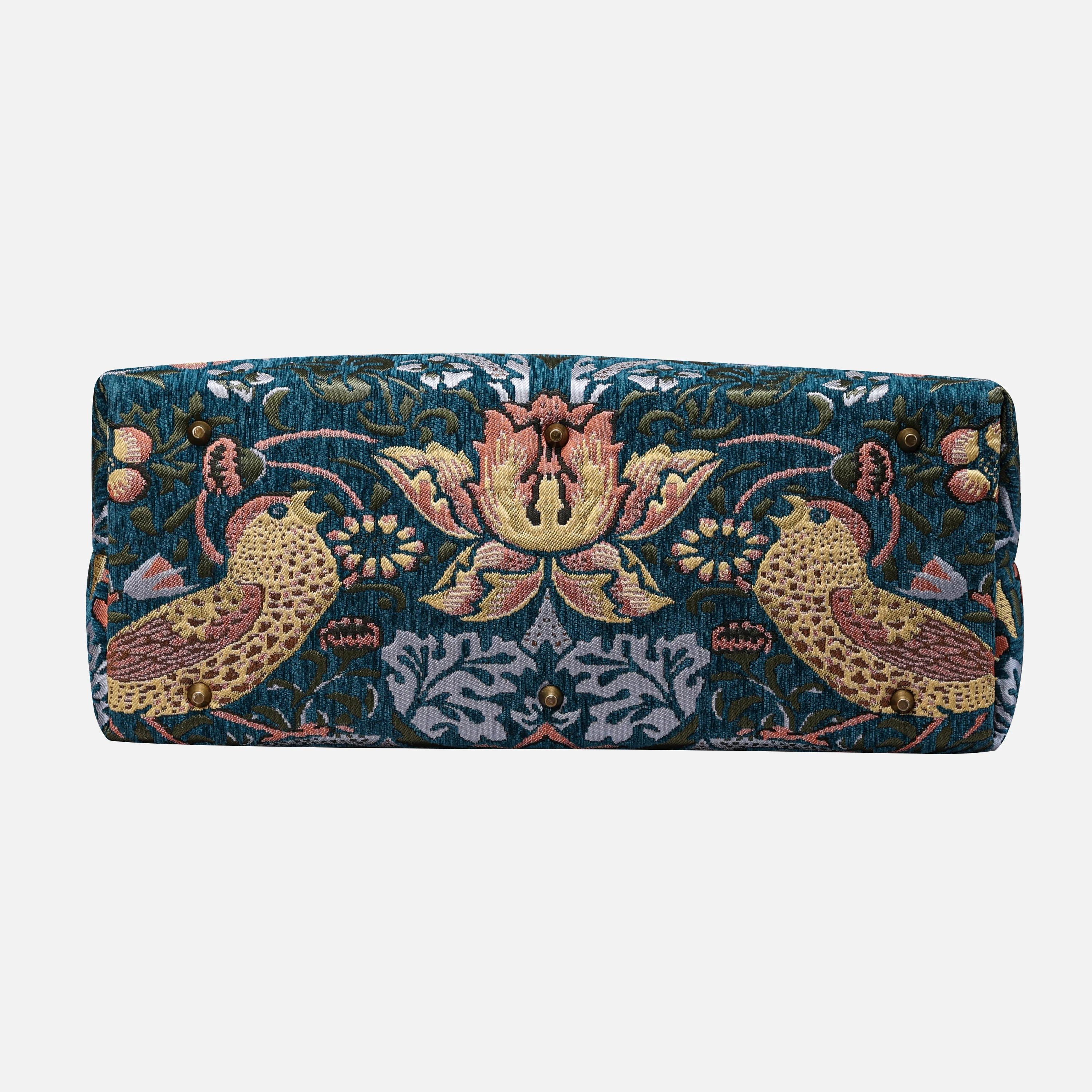 William Morris Strawberry Thief Men's Carpetbag - Image 6
